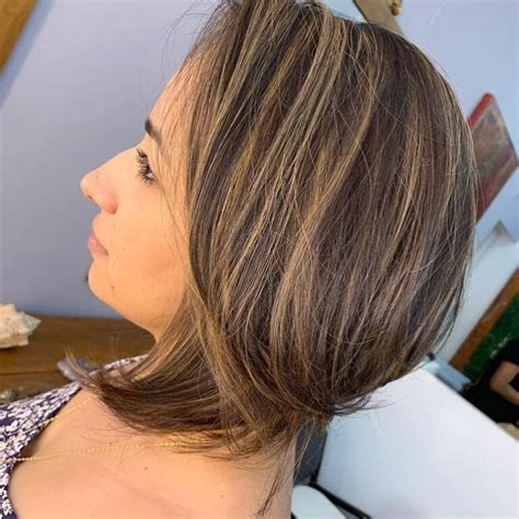 imagens de morena iluminada cabelo curto|Morena iluminada em cabelo curto: 40 fotos lindas